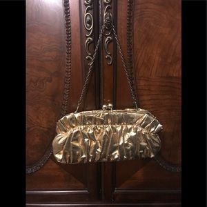 💥💄💋Mini gold party purse 👛